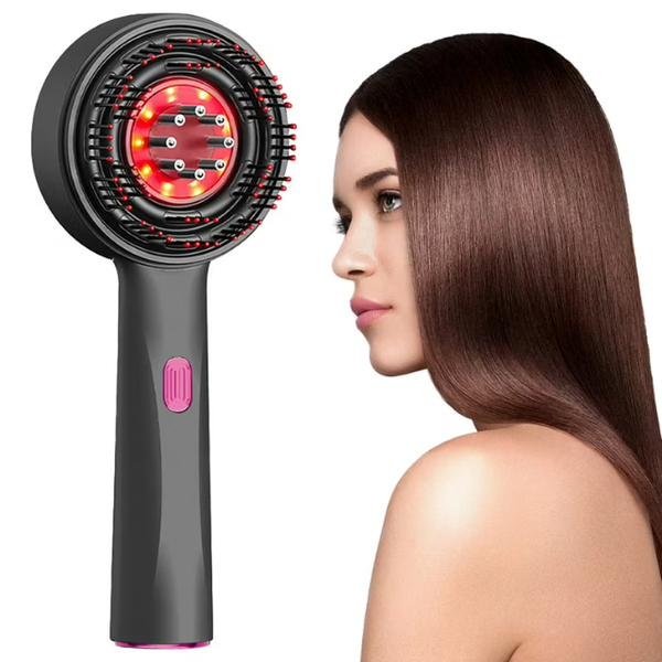 ThermaGlow™ - Premium Red Light Electric Scalp Massage Comb