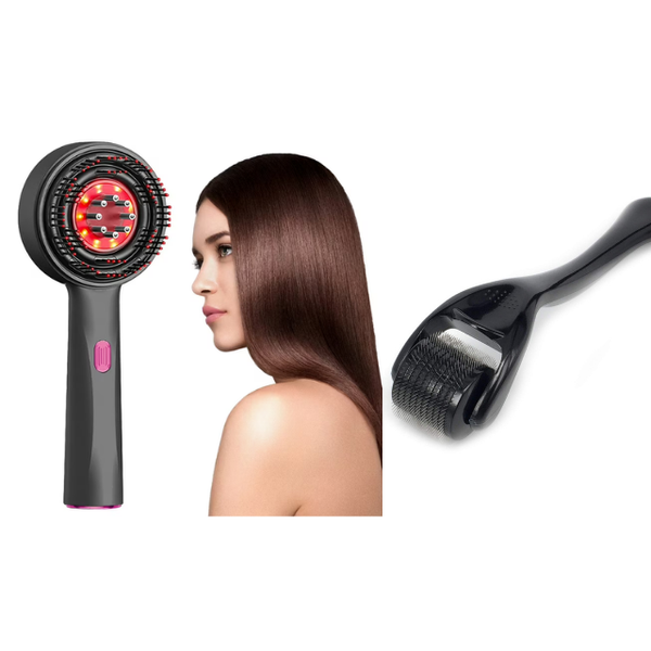 ThermaGlow™ - Premium Red Light Electric Scalp Massage Comb