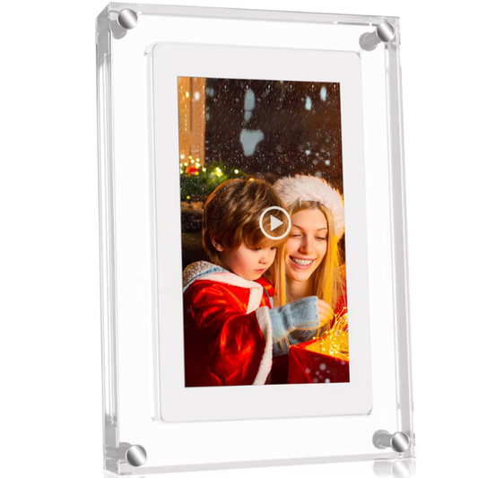 PicStream™ - Premium Acrylic Digital Photo Frame