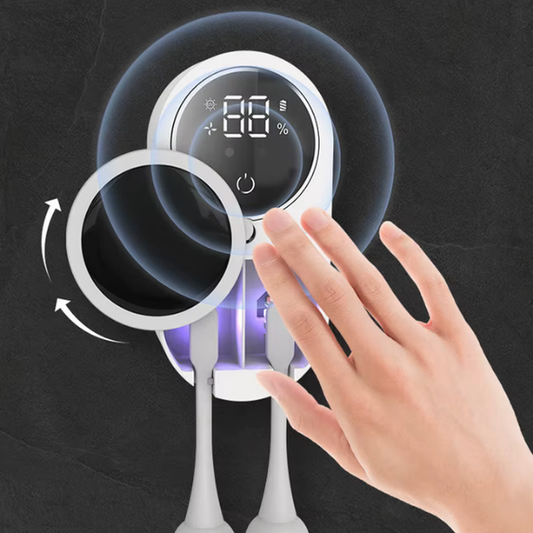 SteriGlow Pro™ - Professional UV Light Tooth Brush Sterilizer