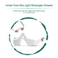 BrightBeneath Pro™ - Innovative Under-Eye Red Light Therapy Massager