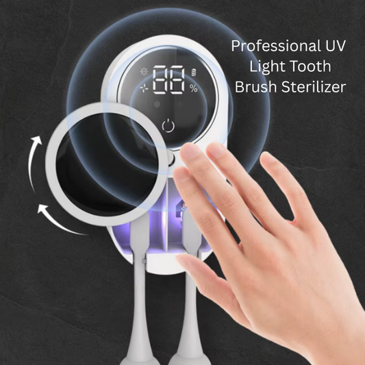 SteriGlow Pro™ - Professional UV Light Tooth Brush Sterilizer