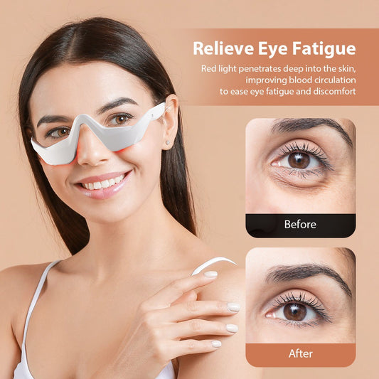 BrightBeneath Pro™ - Innovative Under-Eye Red Light Therapy Massager