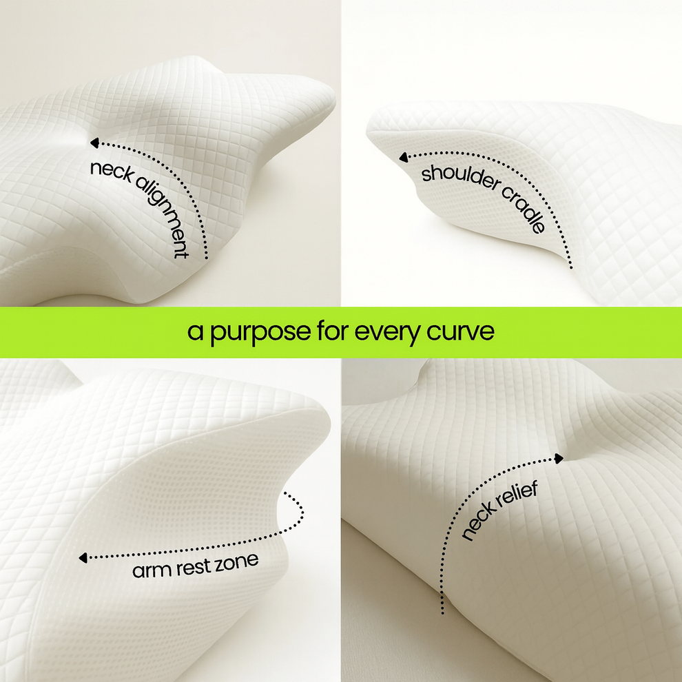 PureAlign™ - Start Waking Up Pain-Free With This Ergonomic Pillow