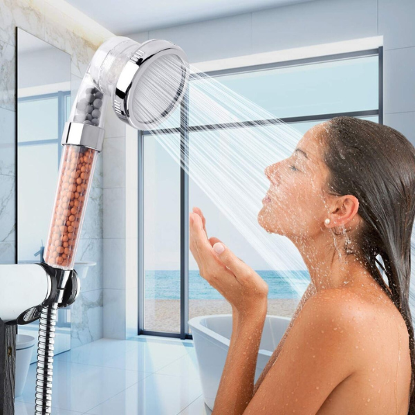 AquaPulse™ - Durable Handheld Rainfall Shower Head
