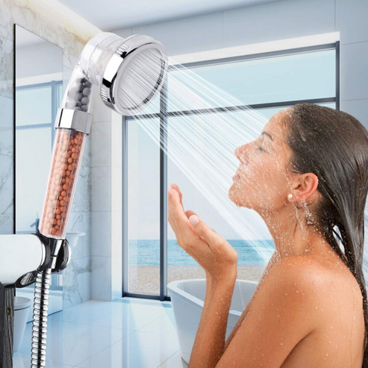 AquaPulse™ - Durable Handheld Rainfall Shower Head