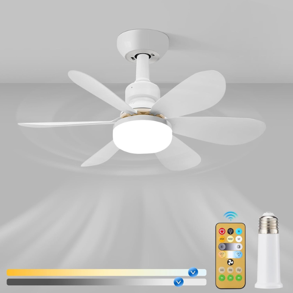 EasyBreeze Pro™ - Premium Screw In LED Ceiling Fan