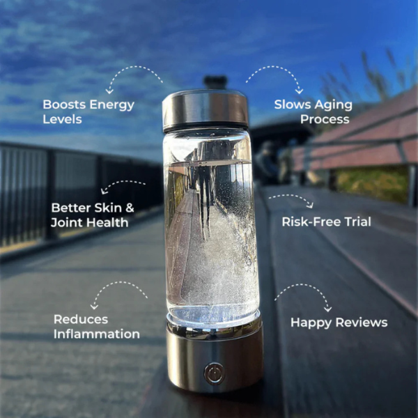 HydroVolt™ - Ultimate Hydrogen Water Bottle