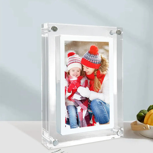 PicStream™ - Premium Acrylic Digital Photo Frame