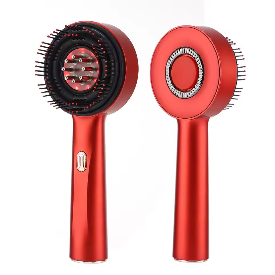 ThermaGlow™ - Premium Red Light Electric Scalp Massage Comb