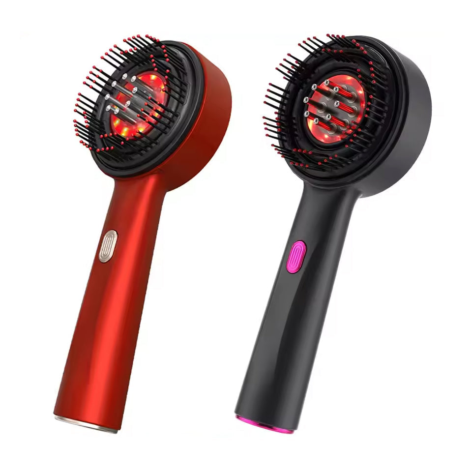 ThermaGlow™ - Premium Red Light Electric Scalp Massage Comb