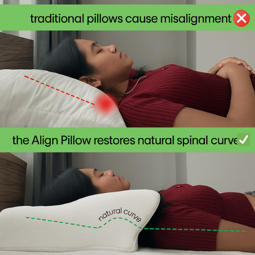 PureAlign™ - Premium Spine Support Pillow